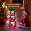 Christmas Lights Decorations 68 LED Light Up Gift Boxes Carousel 1