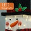 Christmas Lights 75 LED Strip Lighted Snowman Decorations Carousel 8