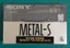 Sony Metal-S 90 min (Type IV) Blank Audio Cassette Tape (Japan new/sealed) Carousel 1