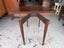 An Antique Quality Sheraton Revival Inlay Marquetry Fold Over Top Supper Table Carousel 4