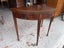 An Antique Quality Sheraton Revival Inlay Marquetry Fold Over Top Supper Table Carousel 12