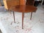 An Antique Quality Sheraton Revival Inlay Marquetry Fold Over Top Supper Table Carousel 13
