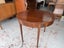 An Antique Quality Sheraton Revival Inlay Marquetry Fold Over Top Supper Table Carousel 15