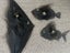 Three Fab Fish burnished metal wall sculptures Carousel 5