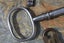 Georgian / Victorian Antique Key BIG 8 inches long 363 grams Carousel 4