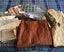 Fabric bundle + handmade rug/wall hanging Carousel 1