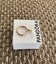 Pandora Rose gold and Freshwater Pearl Ring, retired, rare Carousel 7