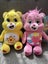 2 X Care Bears 20cm Plush Toy Carousel 1