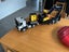 Lego Volvo Truck transporter with excavator Carousel 5