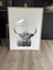 Highland cattle picture with Oakwood frame Carousel 1