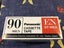 Panasonic 90min Blank Cassette Tape Lot x8 New Sealed Made inJapan. Carousel 3
