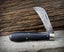 VINTAGE JOSEPH RODGERS HAND FORGED DOCKING KNIFE. Carousel 5