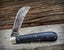 VINTAGE JOSEPH RODGERS HAND FORGED DOCKING KNIFE. Carousel 6