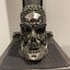 Skull Head Recycled Metal Art Sculpture Carousel 3