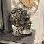 Skull Head Recycled Metal Art Sculpture Carousel 2