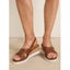 Absolutely Gorgeous!! Rhythm Wedge Sandal - Size 7 - Tan Carousel 1