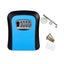 Key Lock Box Outside House Resettable Code Spare Lockbox For Home Garage Carousel 1