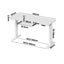 140Cm Electric Standing Desk With Drawer Height Adjustable White Carousel 3