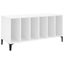 Record Cabinet White 100X38X48 Cm Engineered Wood Ntokno Carousel 2