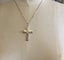 Vintage Sterling Silver Cross Pendant & Chain Carousel 3