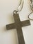 Vintage Sterling Silver Cross Pendant & Chain Carousel 5