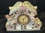 Vintage clock Porcelain Mantle Clock decorated with cherubs and floral motifs Carousel 14