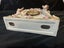 Vintage clock Porcelain Mantle Clock decorated with cherubs and floral motifs Carousel 15
