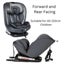 All-Rider 360 Rotating Convertible i-Size R129 Car Seat with ISOFIX and Top T... Carousel 2