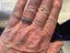 Natural Diamond and Platinum Ring Carousel 8