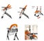 High Chair - Italian brand solid unit Carousel 9