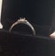 Natural Sapphire and Natural diamond Platinum ring Carousel 4