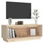 Vida Xl Tv Cabinet 90X35x35 Cm Solid Wood Pine Carousel 5