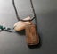 Guardian Zakiram Pendant: Tibetan Buddhist Wood Pendant Necklace Totem WPN13YY-1 Carousel 4