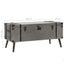 Vida Xl Coffee Table Mdf And Aluminium 102X51x47.5 Cm Carousel 2