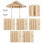 Bee Hotel Solid Firwood 22X20x20 Cm Small Animal Supplies VidaXL Carousel 5