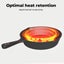 Toque 2Pcs Cast Iron Frying Pan Set Non Stick Skillet BBQ Cookware 21cm /27cm Carousel 4