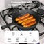 Toque 2Pcs Cast Iron Frying Pan Set Non Stick Skillet BBQ Cookware 21cm /27cm Carousel 8