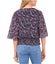 SAM AND JESS Womens Americana Floral Peasant Blouse Carousel 2