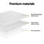 Giselle Bedding Memory Foam Mattress Topper 7-Zone Airflow Pad 8Cm King White Carousel 4