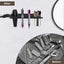 Wall Mounted Hair Tool Organizer Wooden Holder for Hair Dryer & Straightener Carousel 3