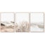 Artime Wall 70Cmx100cm Coastal Beach 3 Sets Wood Frame Canvas Carousel 1