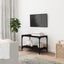 Vida Xl Tv Cabinet Black 60X33x41 Cm Engineered Wood And Steel Carousel 7