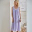 Yummy Dobby Cotton Nightie - Size 8 - Lilac Carousel 1