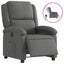 Vida Xl Electric Recliner Chair Dark Grey Fabric Carousel 2