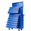 Giantz Tool Chest And Trolley Box Cabinet 16 Drawers Cart Garage Storage Blue Carousel 1