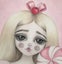 Pink Christmas Lollipop Candy Doll Artwork - By Autumn Carousel 3