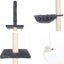 I.Pet Cat Tree 260Cm Tower Scratching Post Scratcher Floor Ceiling Cats Bed Dark Carousel 3