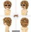 Men’s 70s Disco Wig & Costume bling Set Carousel 6
