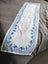 Vintage/ retro/ mid century embroidered TABLE RUNNER Carousel 1