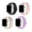 42mm/41mm/40mm/38mm - 4 Pack Silicone Sport Band for Apple Watch [WTAGEN00001B] Carousel 1